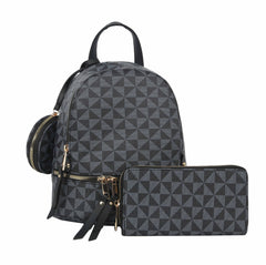 3 IN 1 HOURGLASS LEATHER MEDIUM BACK PACK