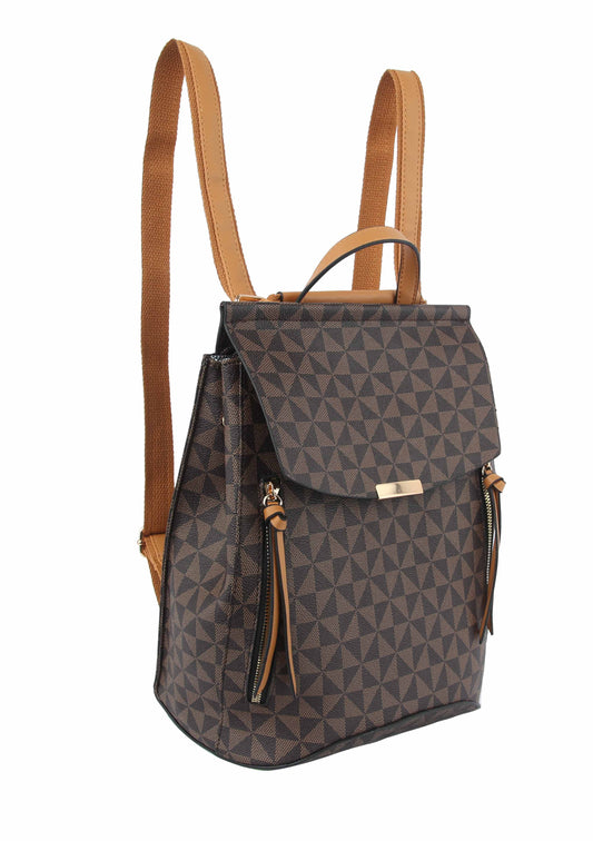Leather Backpack Purse for Women Travel Bag