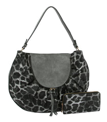 Women Vintage Leo Satchel Hobo Bag