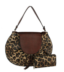 Women Vintage Leo Satchel Hobo Bag