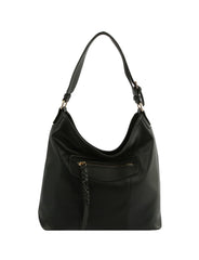 HF Hobo Bag in Soft Leather Shoulder Bag