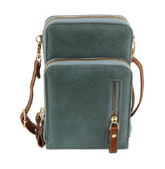 Multi Pocket Cellphone Crossbody Bag