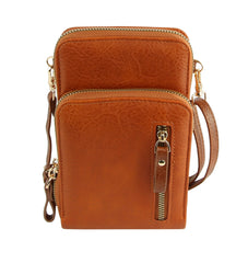 Multi Pocket Cellphone Crossbody Bag