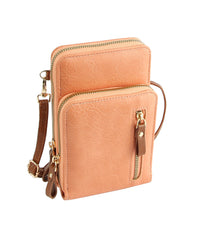 Multi Pocket Cellphone Crossbody Bag