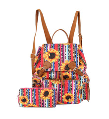 Sunflower Travel Backpack for Women