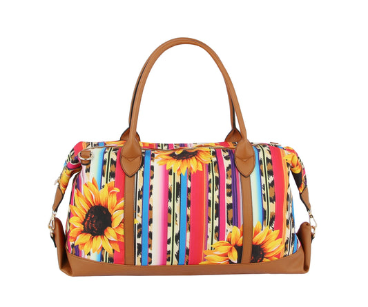 Sunflower Travel Duffle Bag for Women