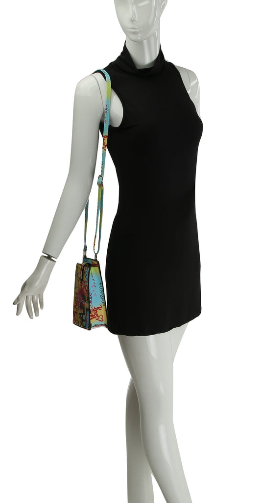 Small Crossbody Bag Lightweight Graffiti Purse