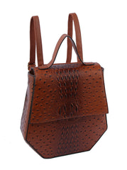 Leather Backpack Purse for Women Travel Bag