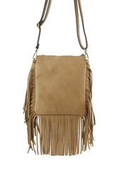 Fringe Tassel Crossbody Handbag Purse