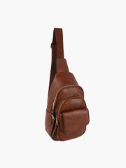 Leather Sling Bag for Women Fanny Pack Daily Uses