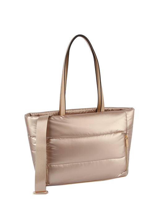 Puffer Design Tote Handbag