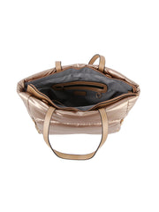 Puffer Design Tote Handbag