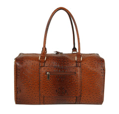 Ostrich Croc Duffle Bag