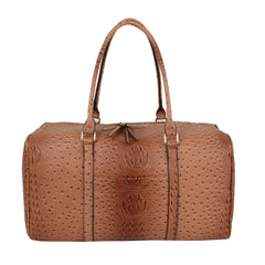 Ostrich Croc Duffle Bag