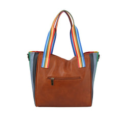 RAINBOW TOTE HANDBAG