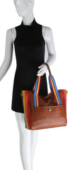 RAINBOW TOTE HANDBAG