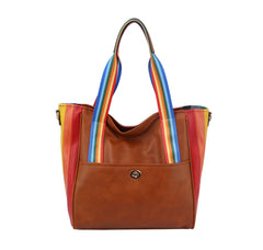 RAINBOW TOTE HANDBAG