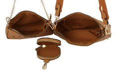 3 in 1 Women Crossbody Cellphone Purse Wallet