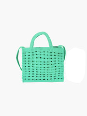 Woven Tote Handbag