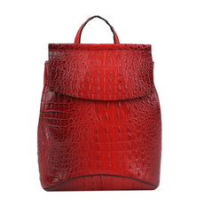 Fashion Croco Convertible Shoulder Backpack