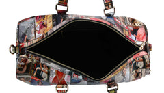 Glossy Magazine Cover Luggage Bag Duffel Bag