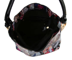 Glossy Magazine Tote Bag Hobo Crossbody Shoulder Bag