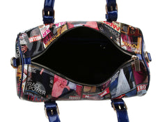 Glossy Magazine Duffel Travel Crossbody Shoulder Bag