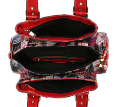 Glossy Magazine Satchel Tote Bag Hobo Crossbody bag