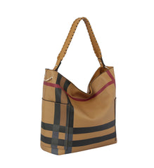 Fashion Shoulder Strap Hobo with Matching Pouch