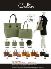 HF Tote Handbags Shoulder Bag Top Handle Totes Purse With Matching clutch bag QF-0069