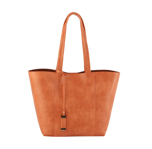 Women Leather Top Handle Tote Hobo Purse