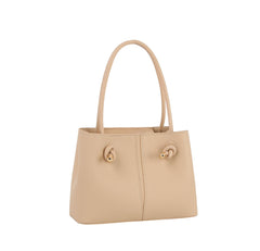 Knot detailed handle mini tote