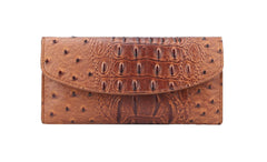 Crocodile Clutch Wallet for Women Card Holder